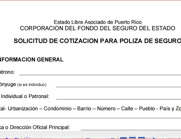 Formulario de solicitud de p liza del cfse tusdocumentospr