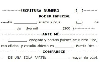 Poder | Tusdocumentospr.com - Modelos De Documentos Legales ...
