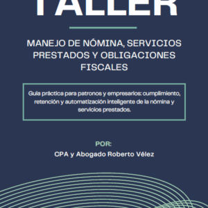 eBook - Manejo de Nómina, Servicios Prestados y Obligaciones Fiscales