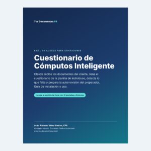 Skill de Claude: Cuestionario de Cómputos Inteligente – Planilla de Individuos PR