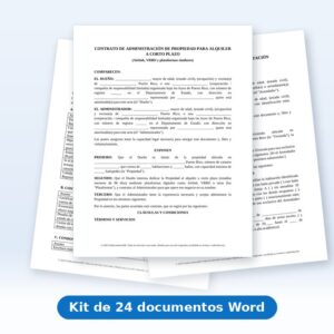 Kit para Inversionista en Bienes Raíces (24 modelos editables)